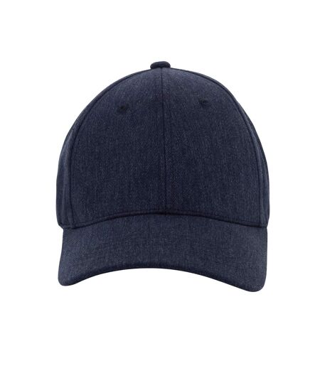 Milo 6 panel heather recycled cap navy XD Collection