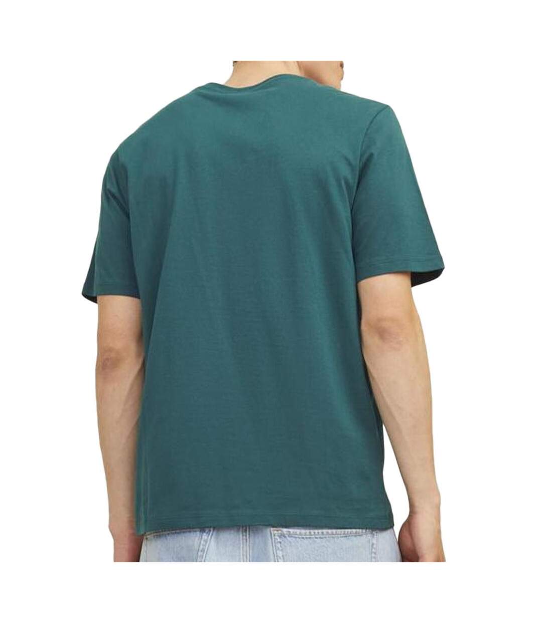 T-Shirt bleu homme jack & jones whtiley - l-2