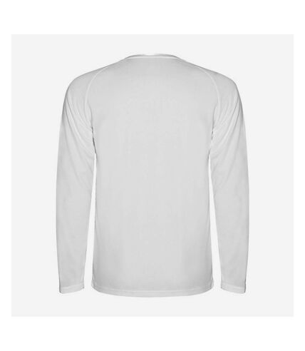 Mens montecarlo long-sleeve sports t-shirt blanc Roly