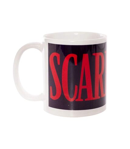 Scarface Logo Mug (White/Black/Red) (One Size) - UTPM1865