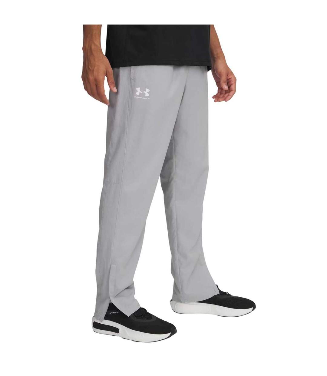 Mens Rival Woven Jogging Bottoms Grey Under Armour-2