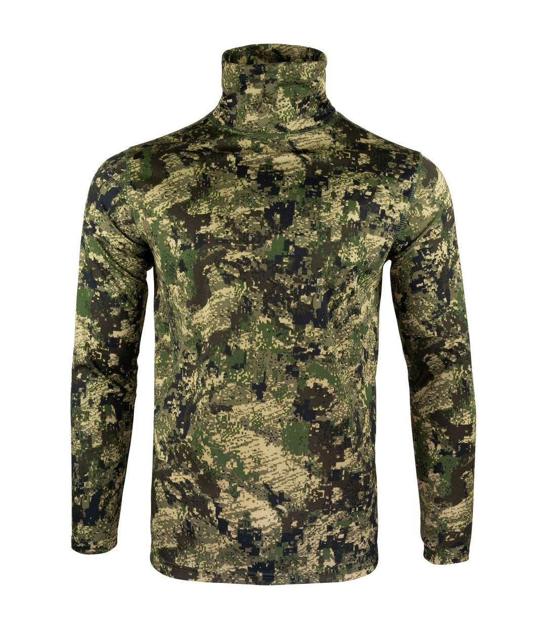Haut De Sport Motif/style Camouflage Digital Homme Vert Jack Pyke-1