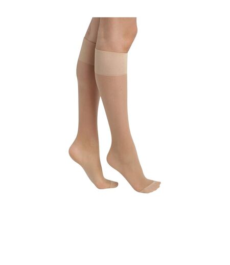 Silky Opaque - Mi-bas 70 deniers (lot de 3 paires) - Femme (Naturel) - UTLW194