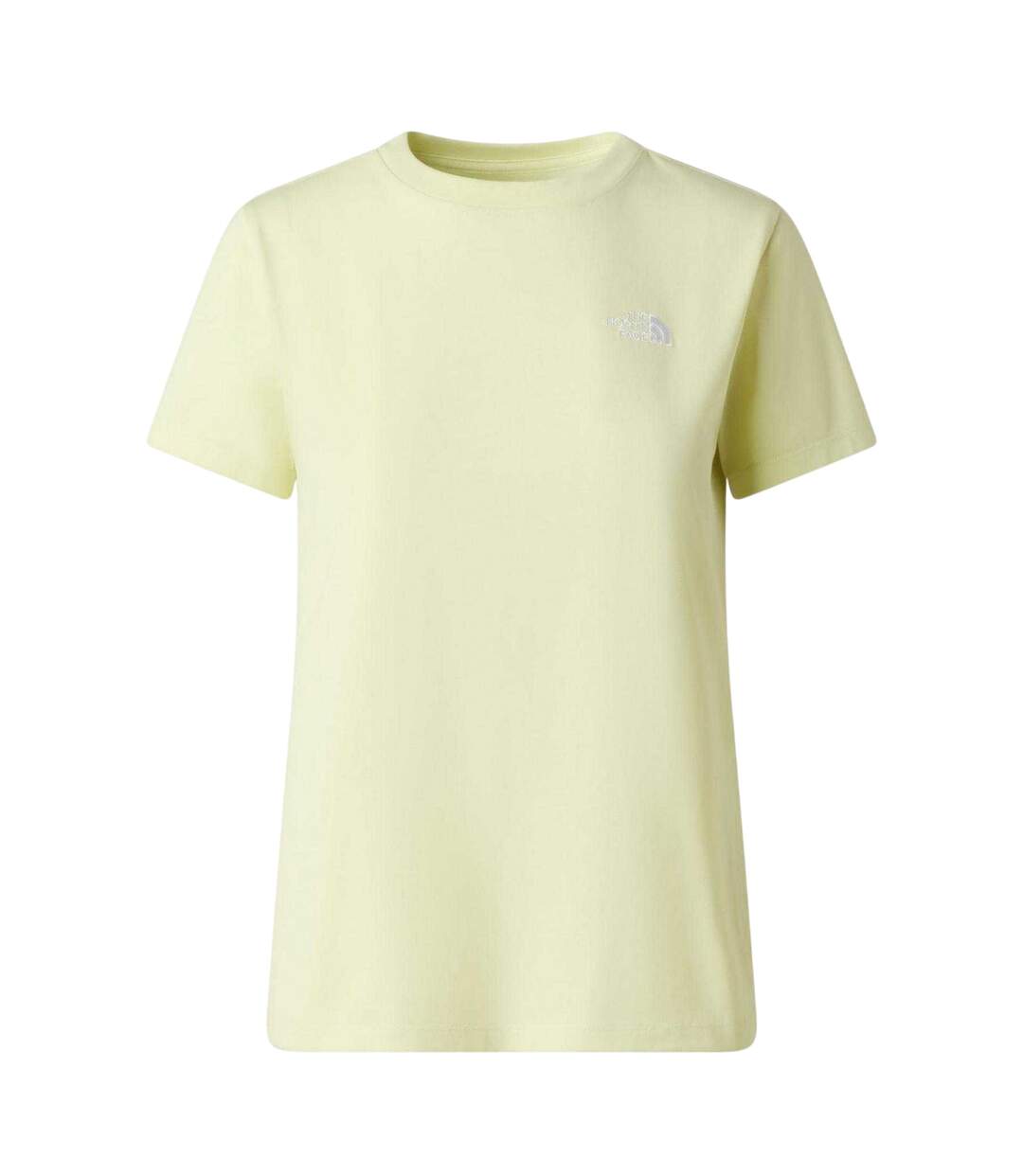 Womens/ladies Dome Regular T-shirt Lemon Yellow The North Face-2