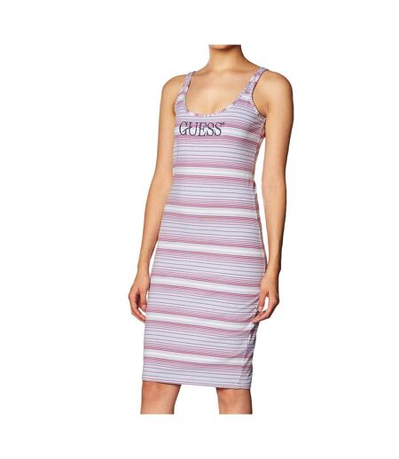 Robe Bleu/Rose Femme Guess - XS