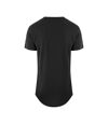 AWDis Just Ts Mens Westcoast Long Line T-Shirt (Solid Black) - UTPC3591