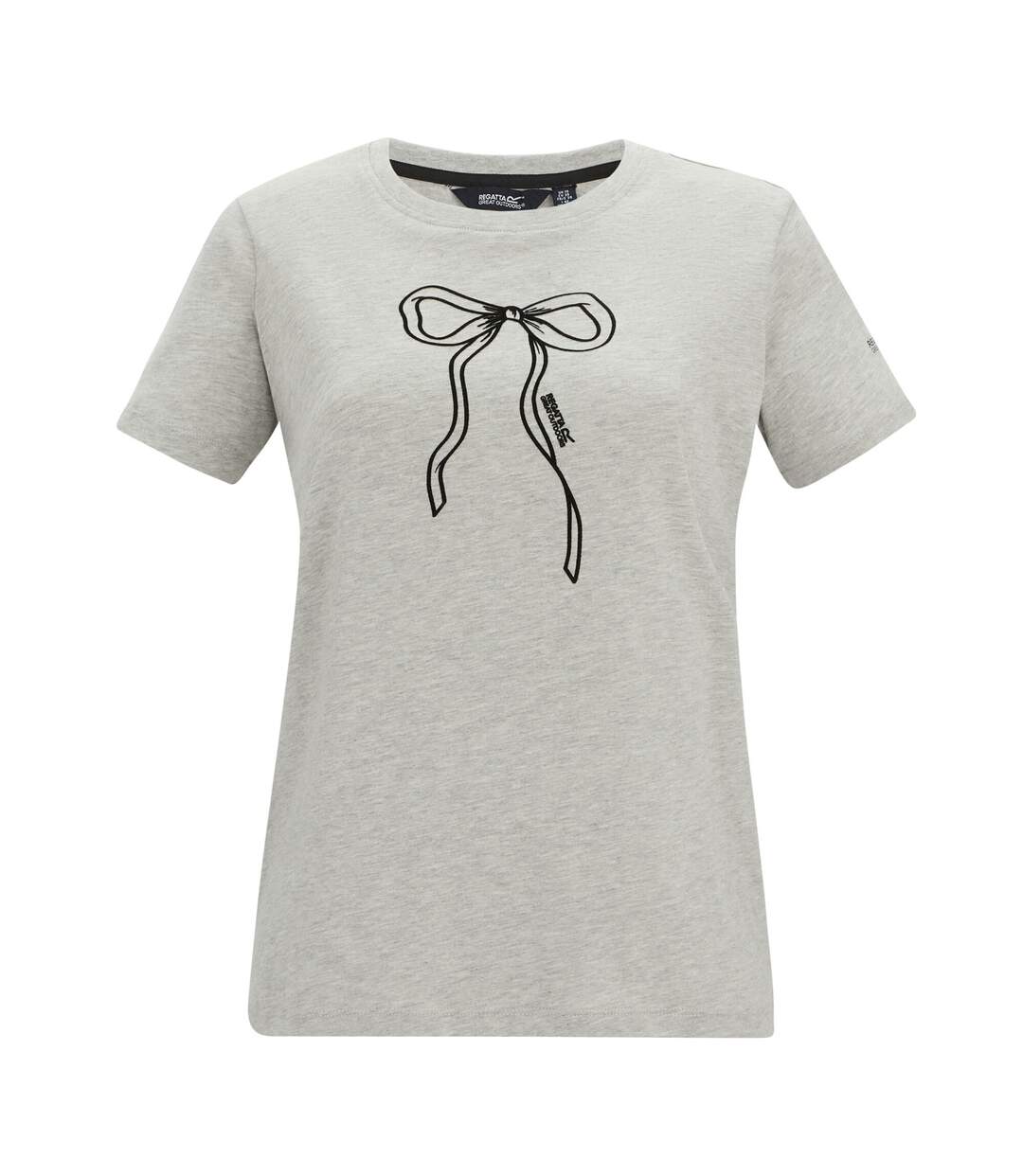T-shirt Motif/style Nœud Filandra Vx Femme Gris Chiné Regatta-2