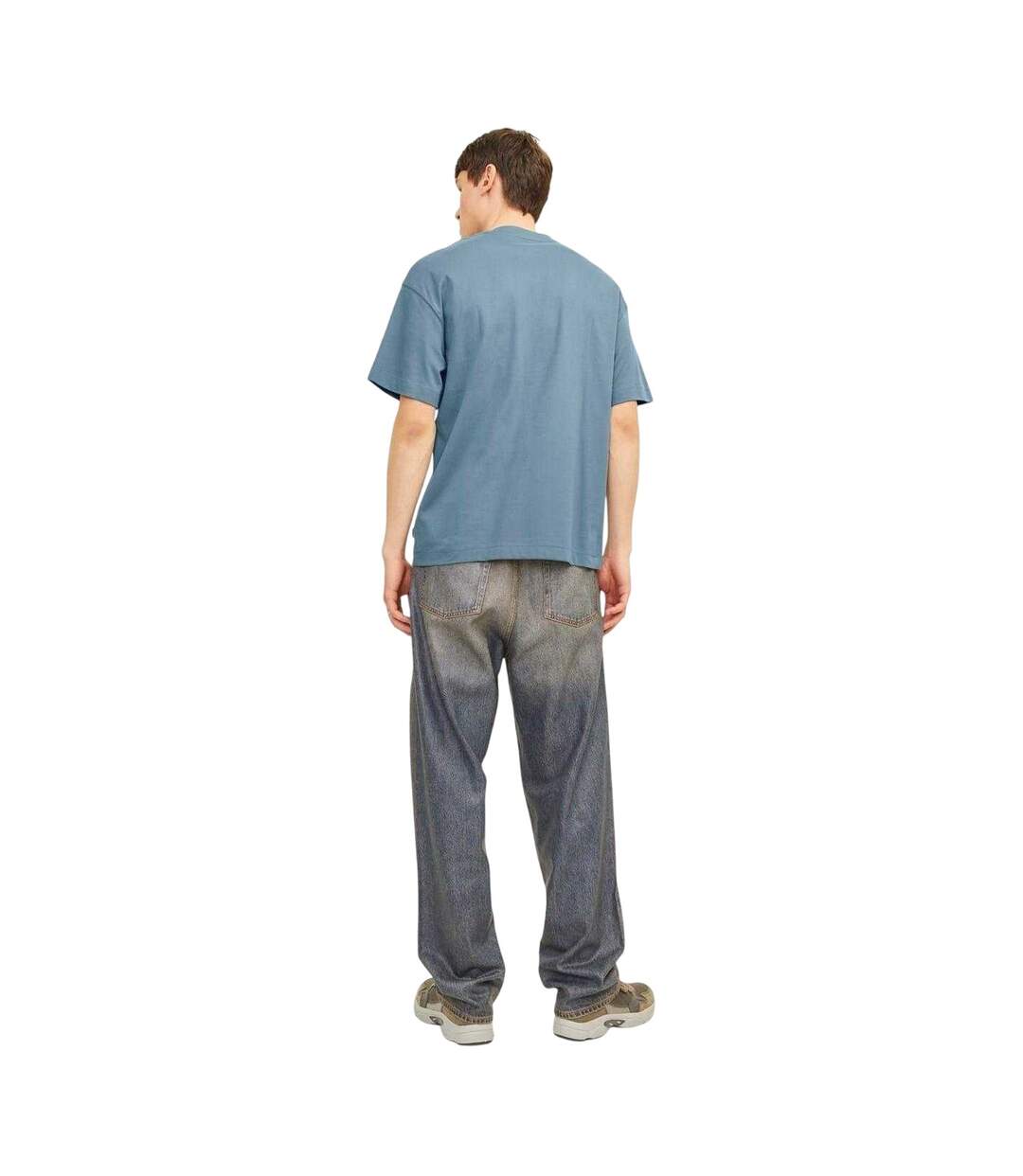 T-shirt Urban Homme Bleu Jack And Jones-3