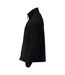 Mens Customised Patterned Fleece Jacket Black Mascot-3
