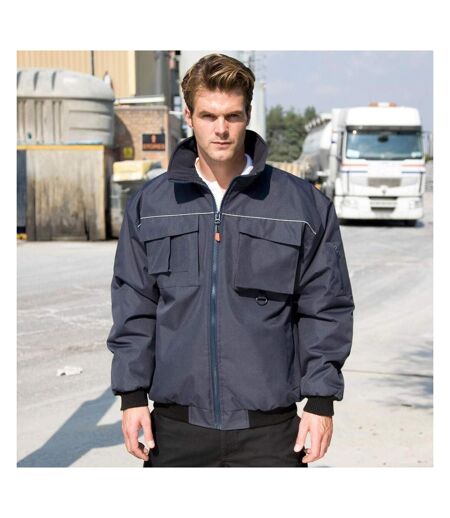Sabre Veste De Travail Homme Bleu Marine Result