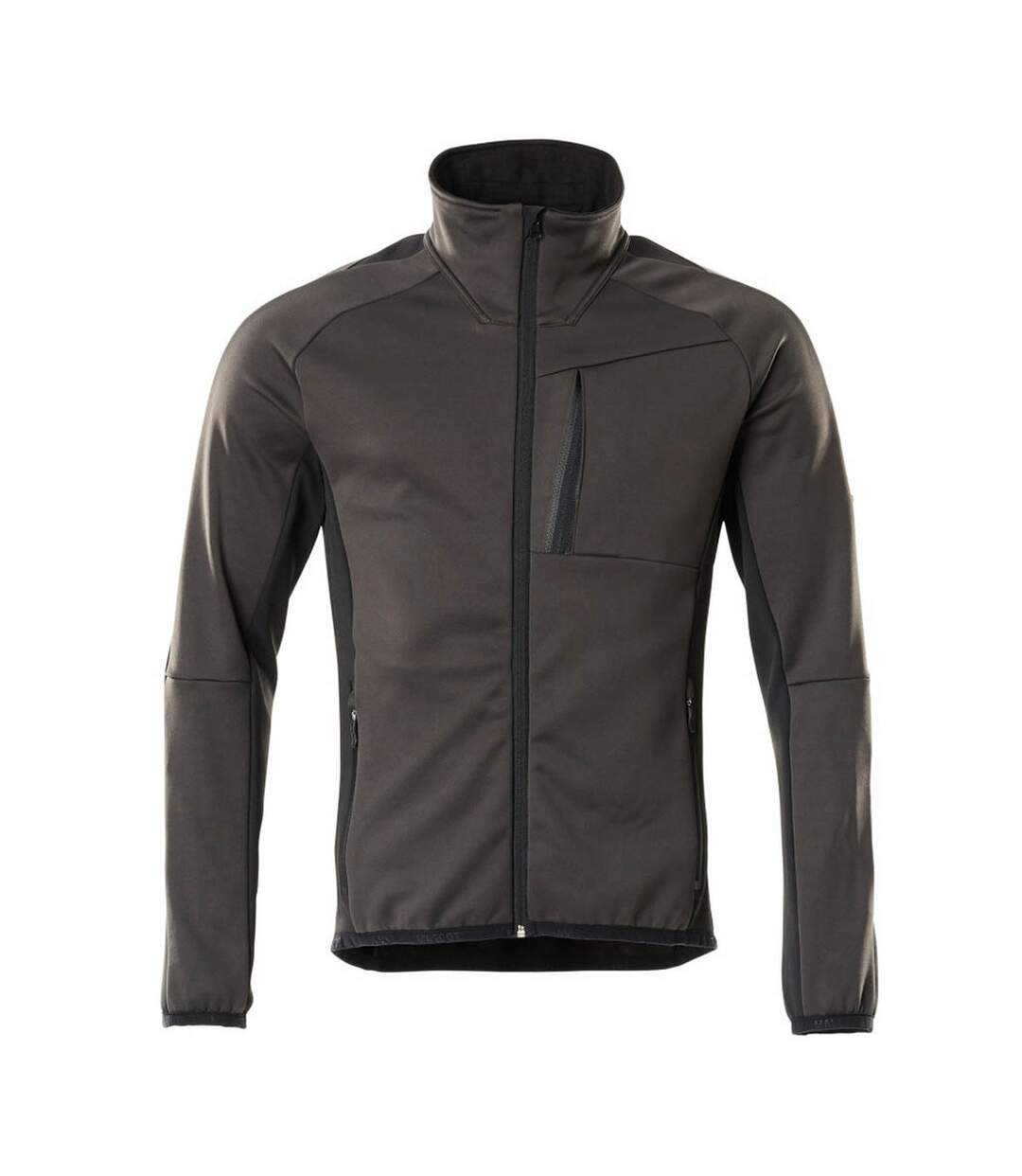 Mens Unique Fleece Jacket Dark Anthracite Black Mascot-1
