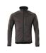 Mens Unique Fleece Jacket Dark Anthracite Black Mascot-1