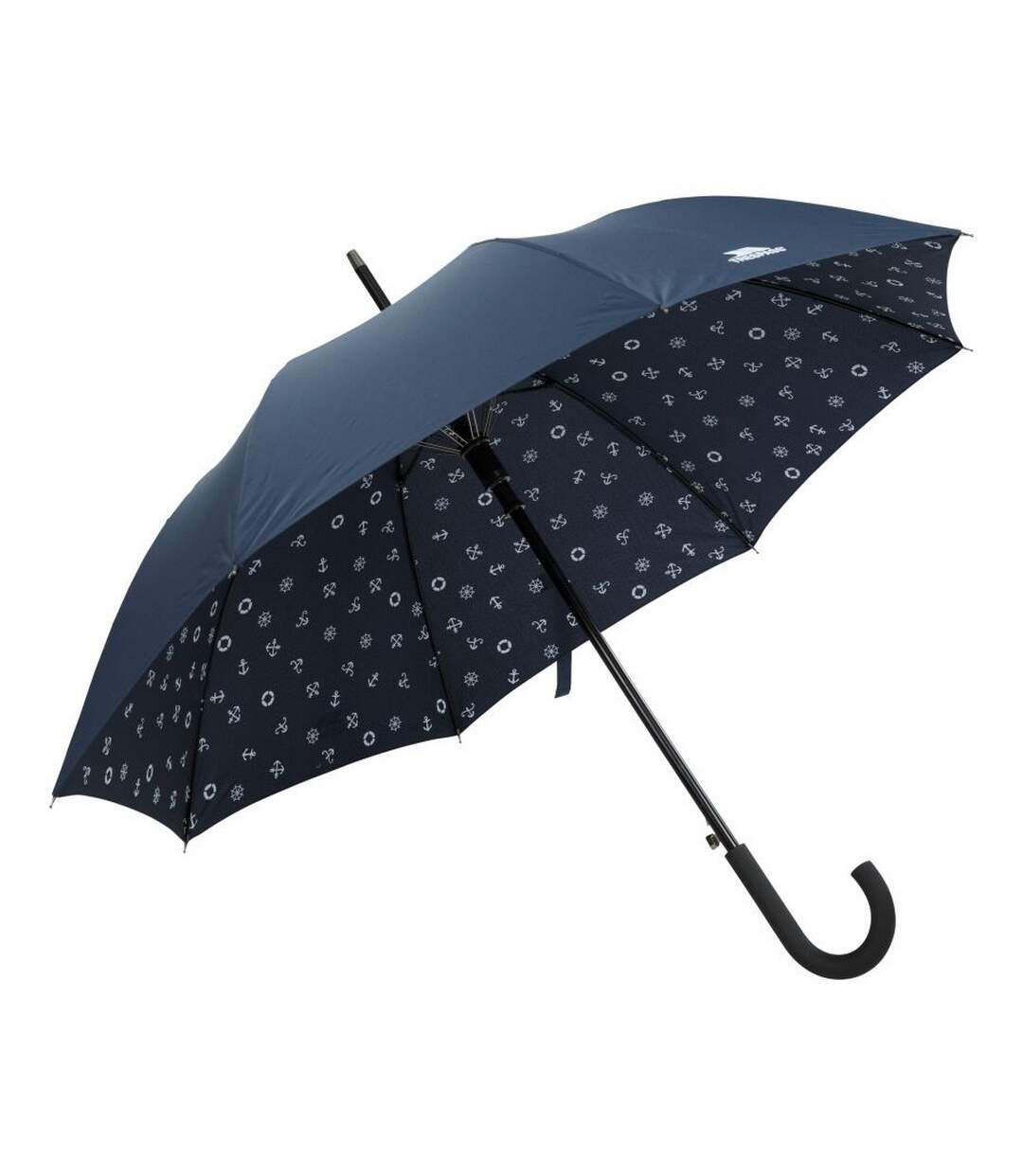 Parapluie pliant rainstorm taille unique bleu marine foncé Trespass-2