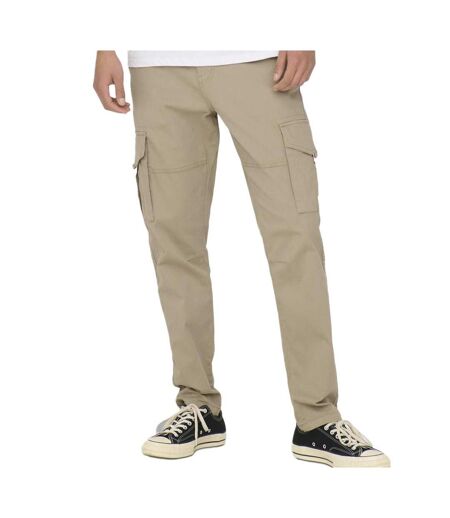 Pantalon cargo beige homme only & sons dean - w29-l32