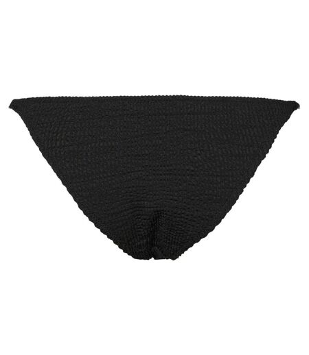 Tanga Motif/style Froissé Femme Noir Pieces