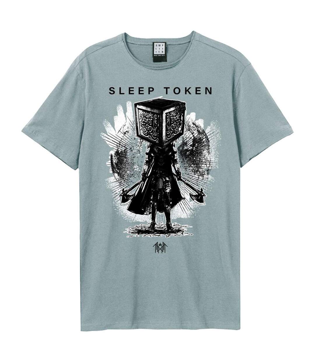 T-shirt Axe Samarui Adulte Bleu Amplified-1