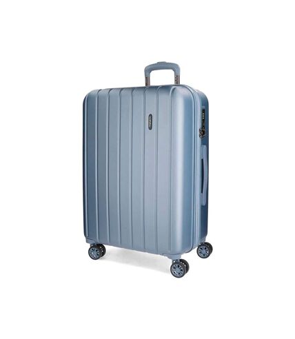 Movom - Valise extensible 65cm Wood - bleu silver - 8564