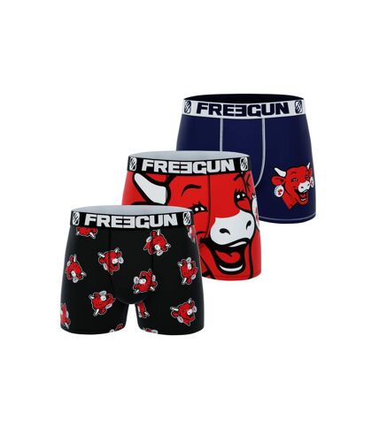 Lot de 3 boxers homme La vache qui rit Freegun