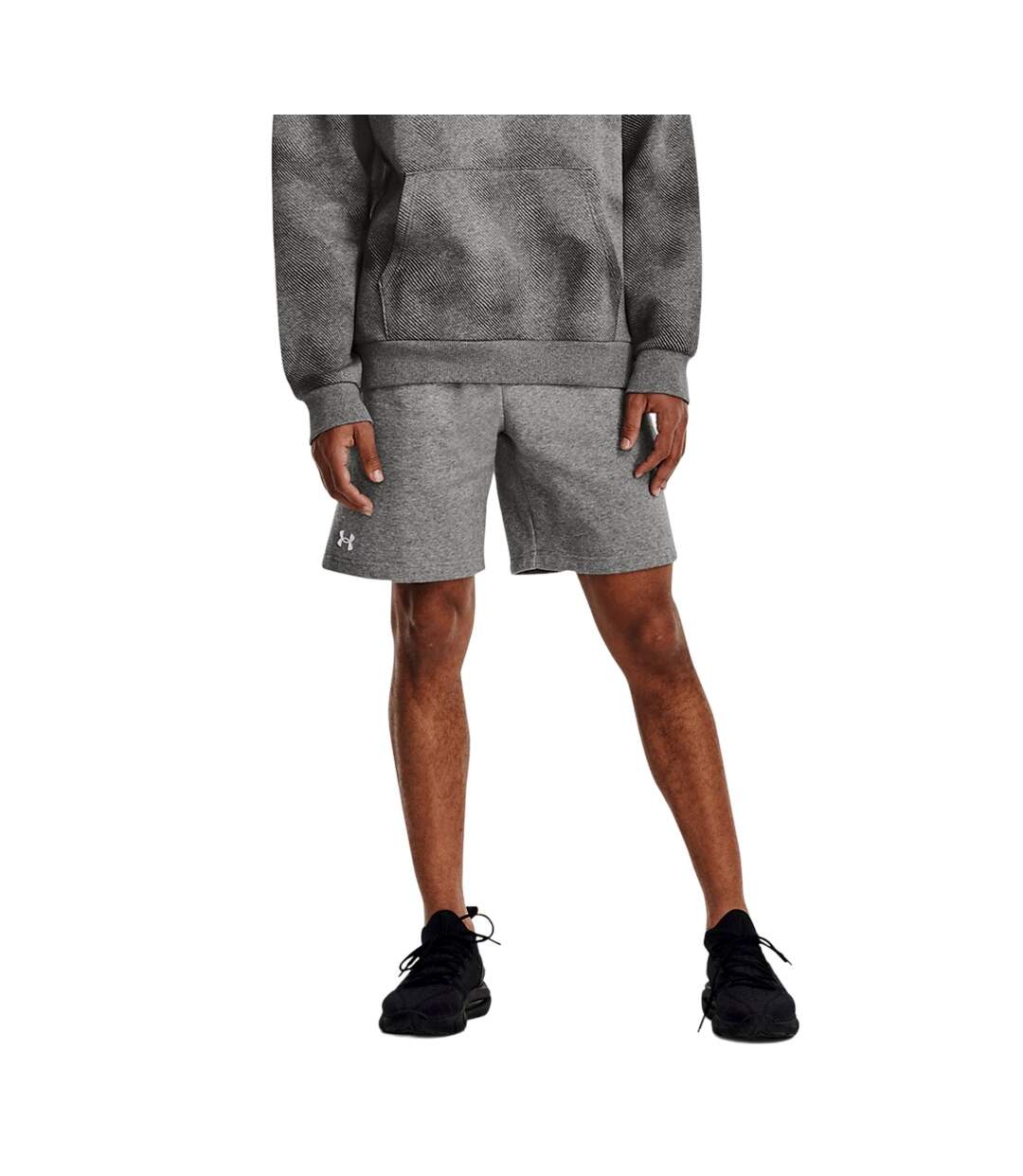 Short rival homme gris / blanc Under Armour-3