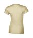 T-shirt À Manches Courtes Femme Beige Gildan-2