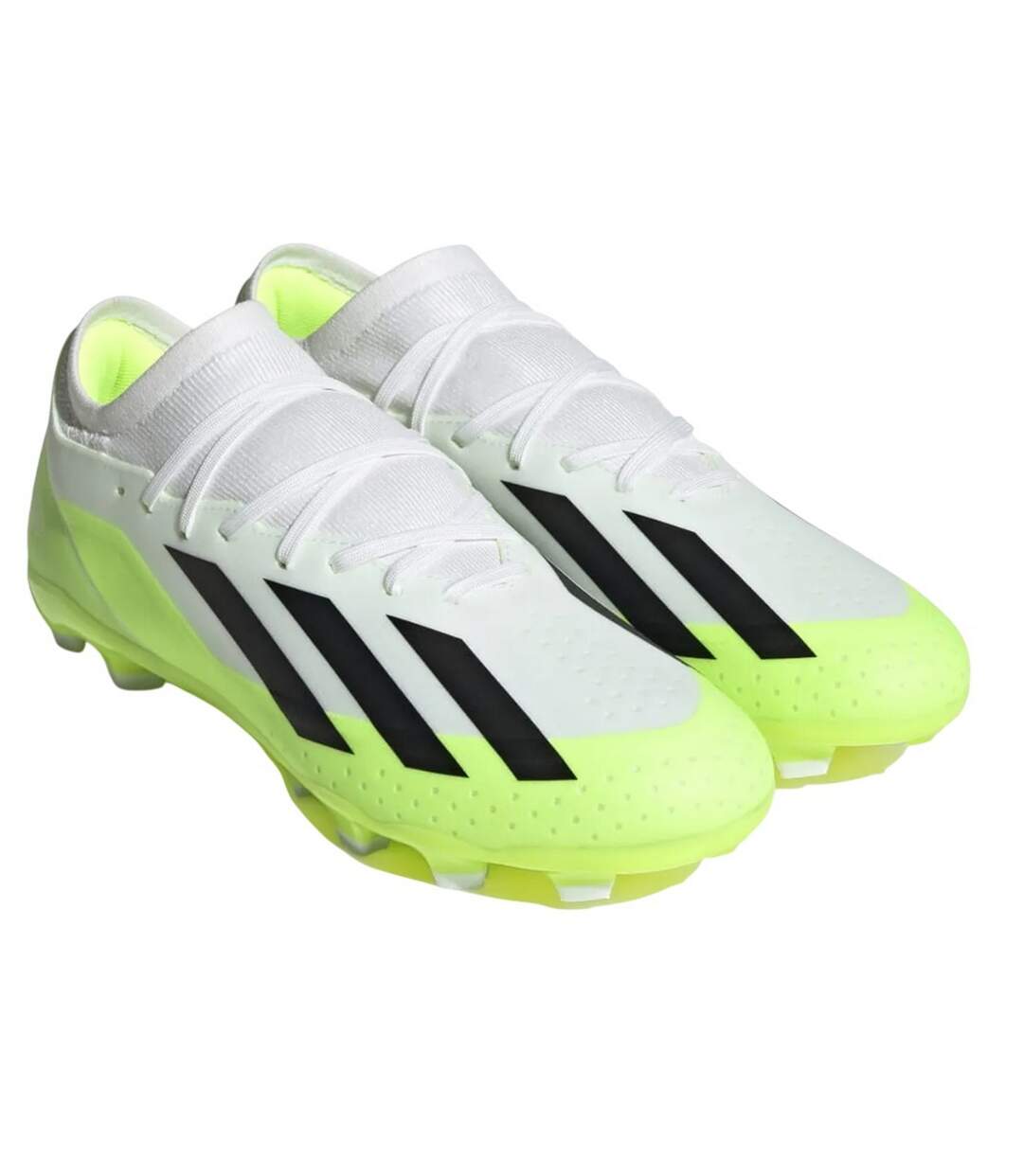 Mens x crazyfast.3 multi-ground football boots white/yellow Adidas-1