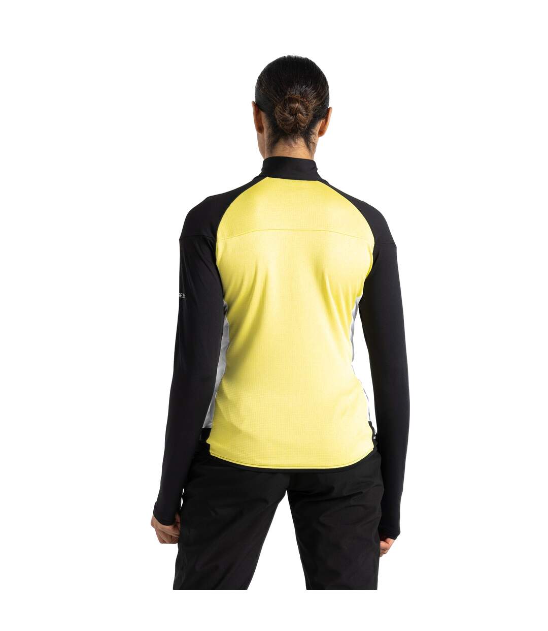 Womens/ladies Elation Ii Core Stretch Recycled Fleece Yellow Plum Black Dare 2B-4