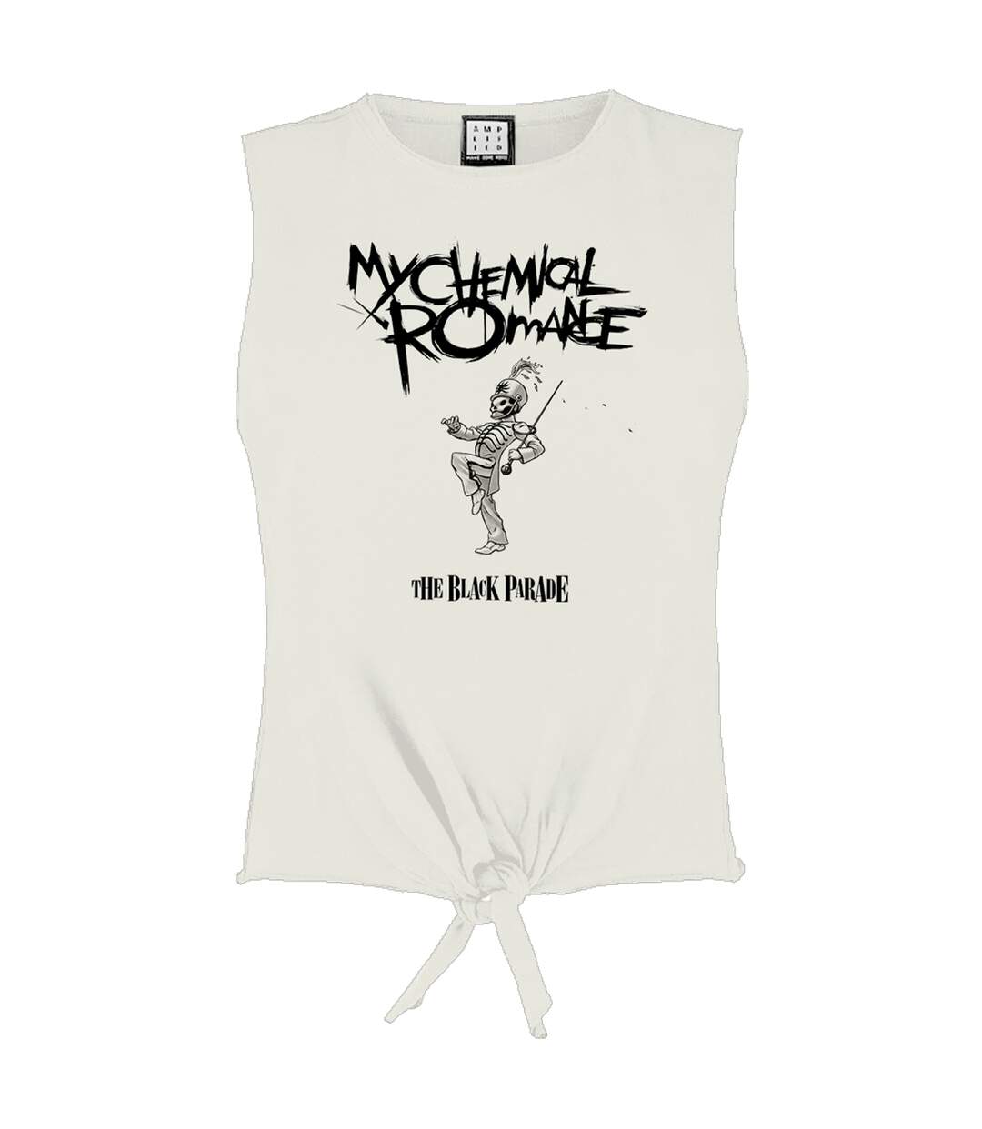 T-shirt the black parade femme vieux blanc Amplified-1