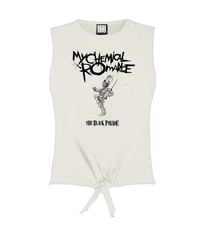 T-shirt the black parade femme vieux blanc Amplified