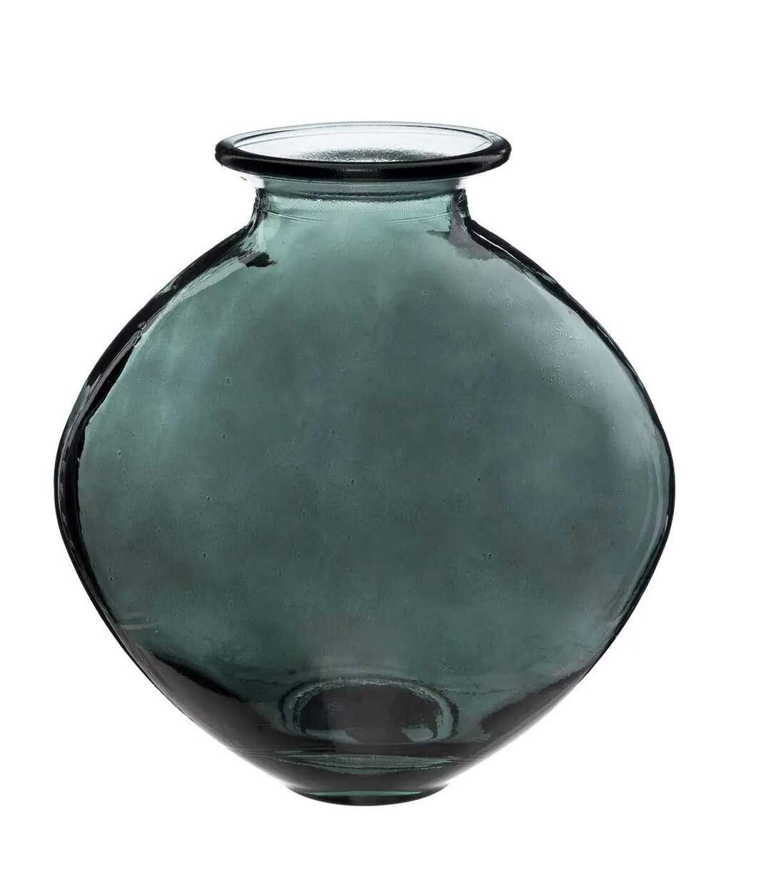 Vase Design en Verre Candy 26cm Vert-1
