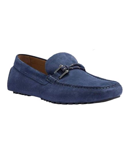 Mocassins Driver Homme Bleu Boss