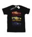 Disney Femme/Les femmes Cars Racer Profile Coton Boyfriend T-Shirt (Noir) - UTBI16132-1
