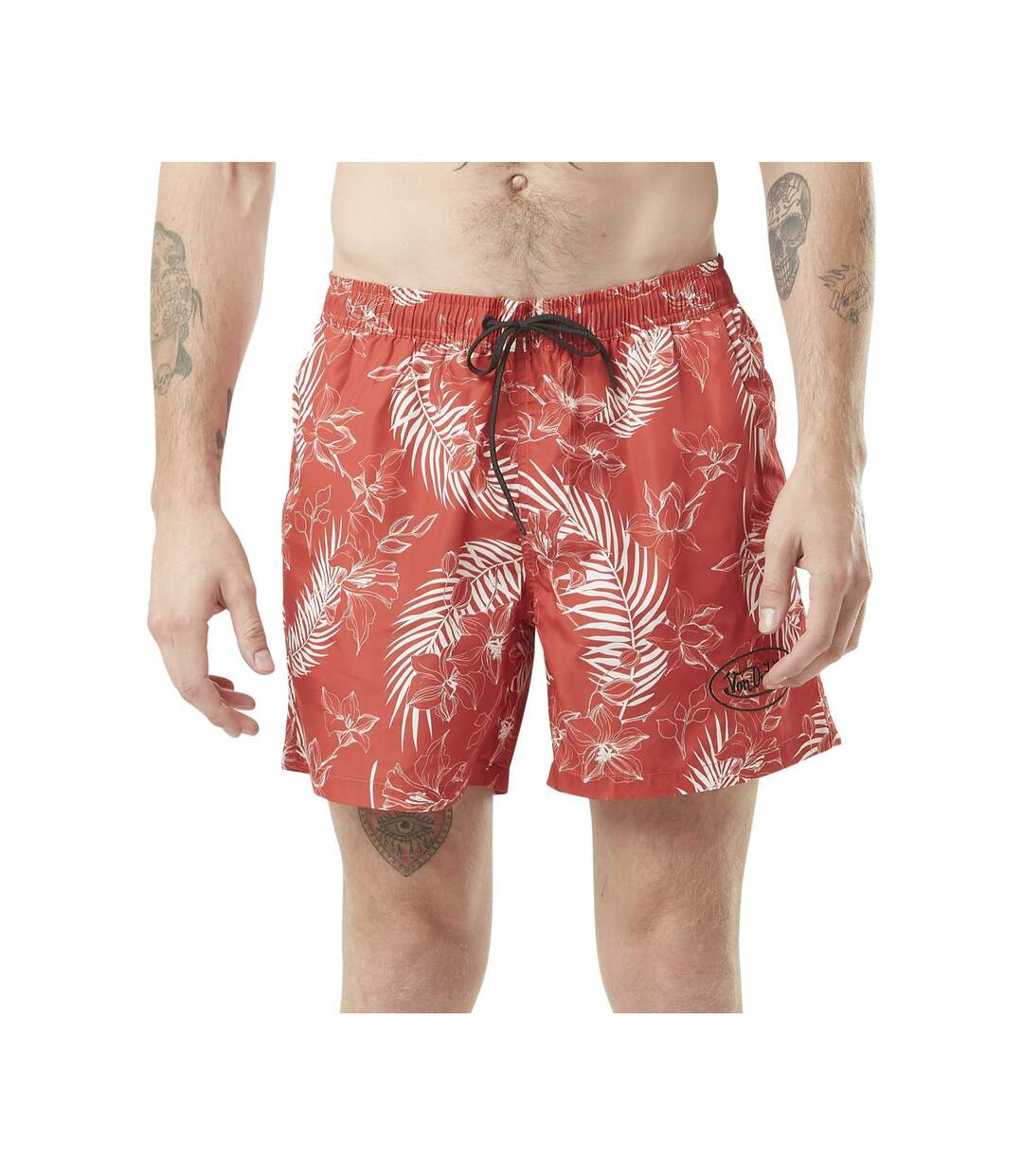 Short de bain homme imprimé Burt en coton Vondutch-1