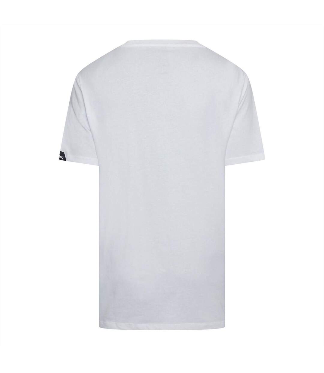 Mens Logo Cotton Regular T-shirt White Replay-2