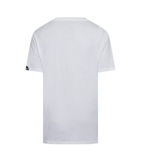 Mens Logo Cotton Regular T-shirt White Replay