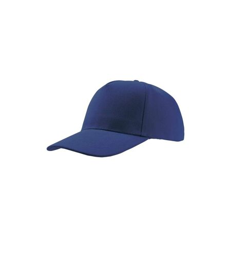 Atlantis Liberty Five Heavy Brush Cotton 5 Panel Cap (Royal Blue) - UTAB192