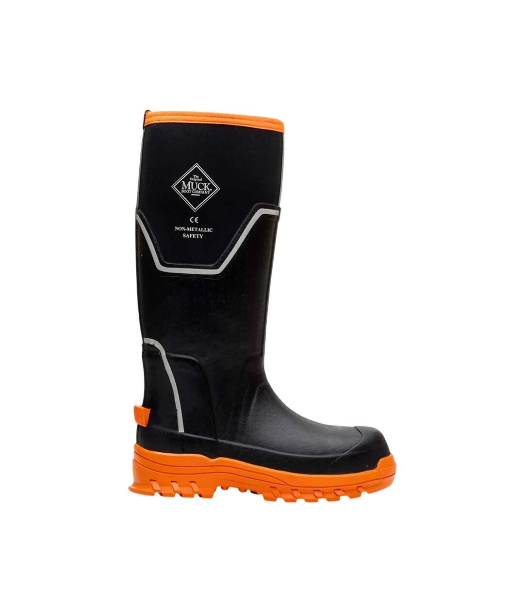 Bottes De Sécurité Grit Homme Noir Orange Muck Boots-4