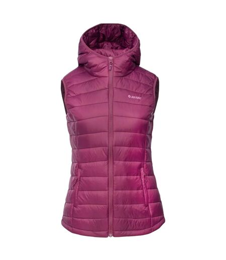 Doudoune Sans Manches Savara Femme Amarante Hi-Tec