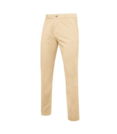 Asquith & Fox Mens Slim Fit Cotton Chino Trousers (Natural) - UTRW5355