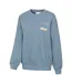 Womens/ladies Tidal Wave Relaxed Fit Sweatshirt Blue Mountain Warehouse-3