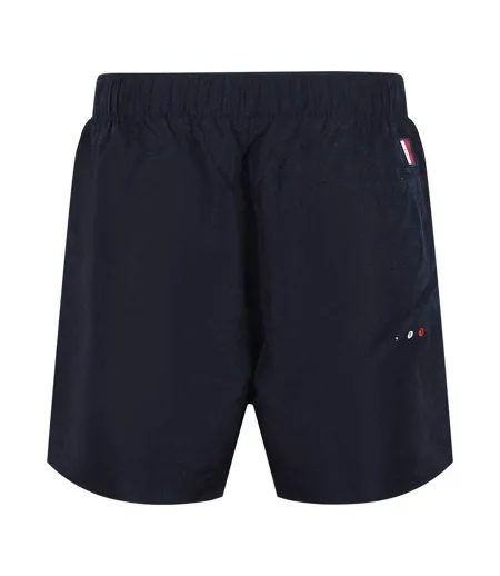 Mens Flag Swim Shorts Black Tommy Hilfiger