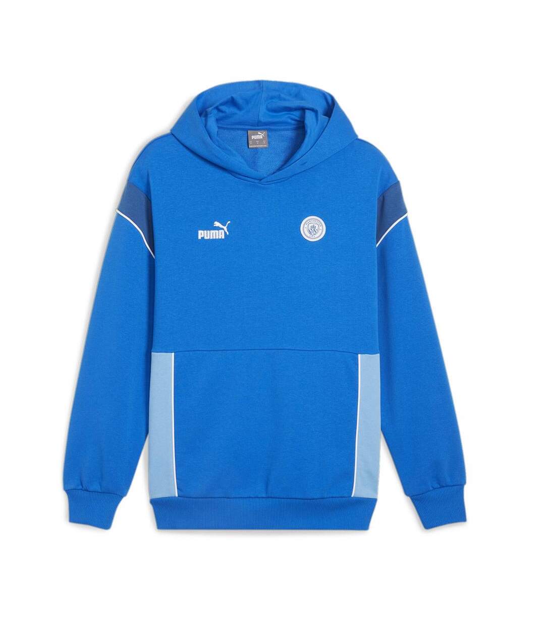 Manchester City Sweat Bleu Homme Puma Hoo - L-1