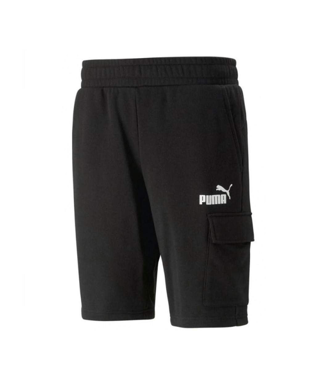 Short noir homme puma cargo-1