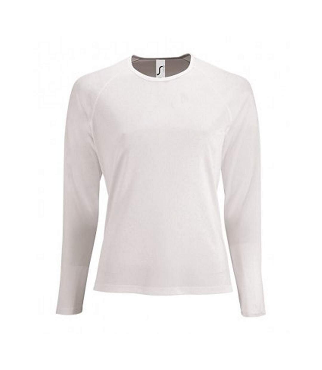 T-shirt manches longues performance femme blanc SOLS-1