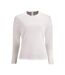 T-shirt manches longues performance femme blanc SOLS-1