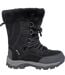 Womens/ladies Mortiz 200 Leather Hiking Boots Black Hi-Tec-4