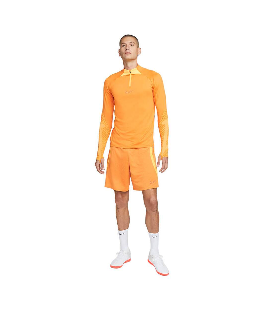 Sweat Strike Homme Orange Nike-1