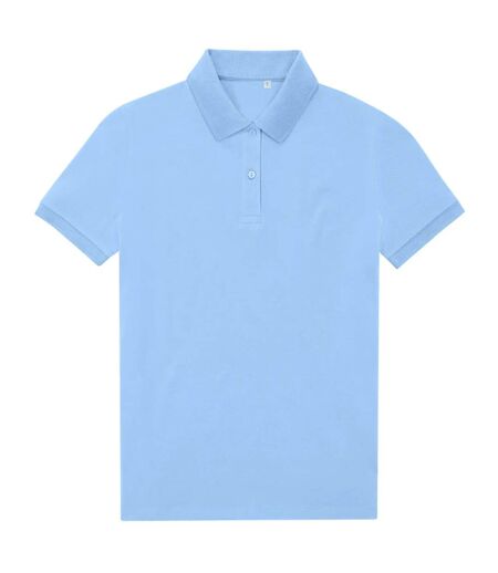 Chemisier My Eco Polo 65/35 Femme Bleu B&C
