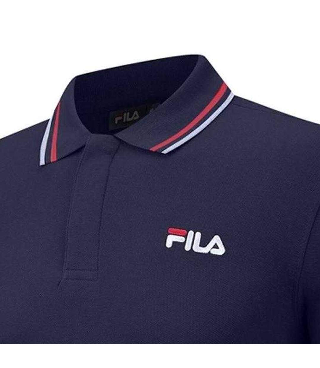 Mens Bowey Polo Shirt Navy Fila-4
