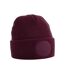 Bonnet Bordeaux Beechfield-1