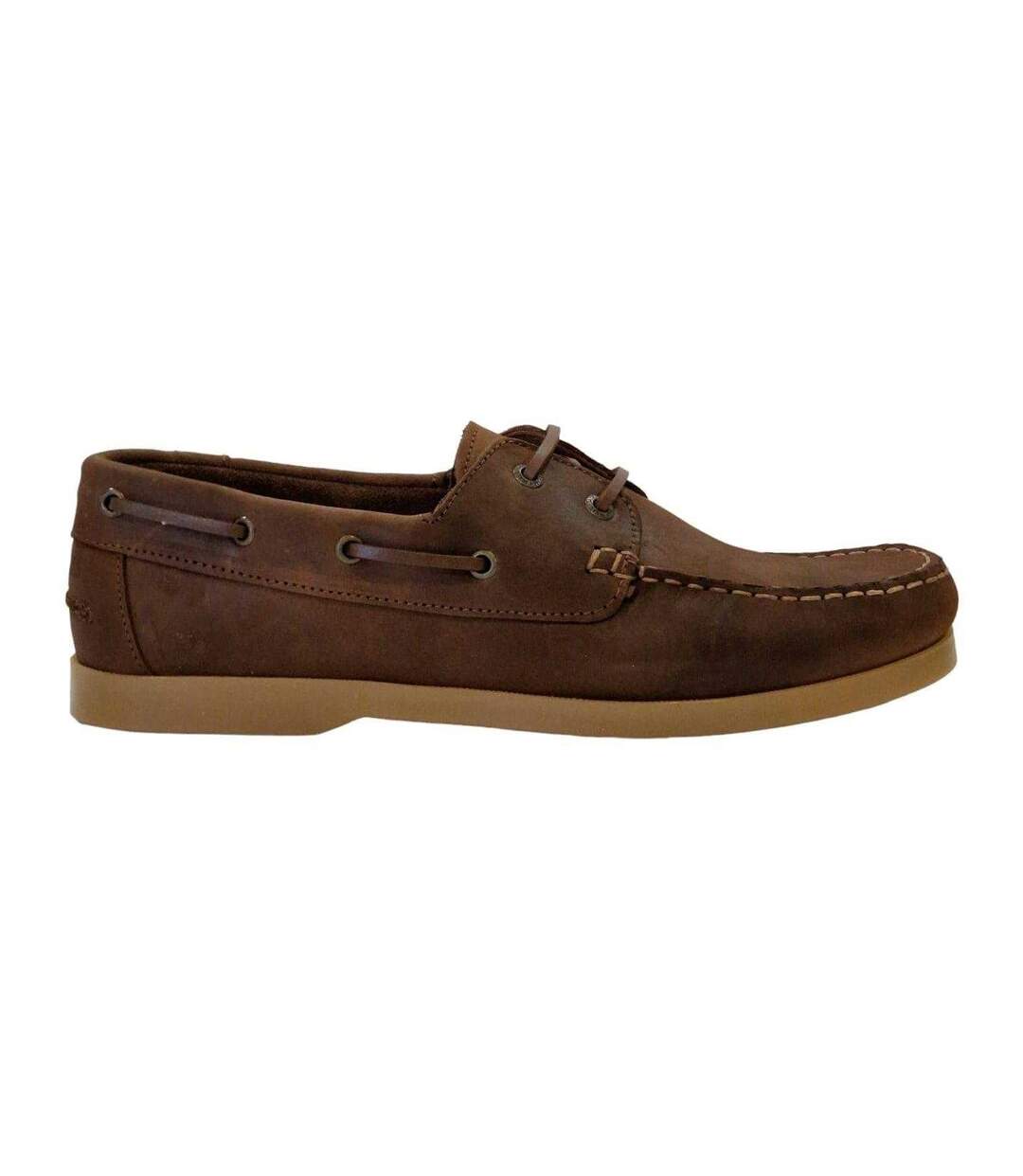 Mens Leather Boat Shoes Crazy Horse Jack Wills-1